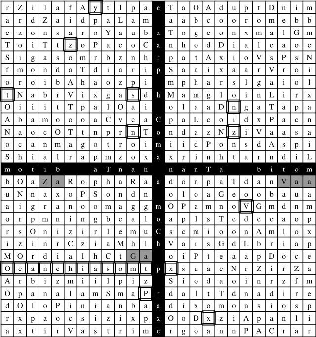 Figure 7: Angels Ga, Za and Vaa on the Reformed Table.